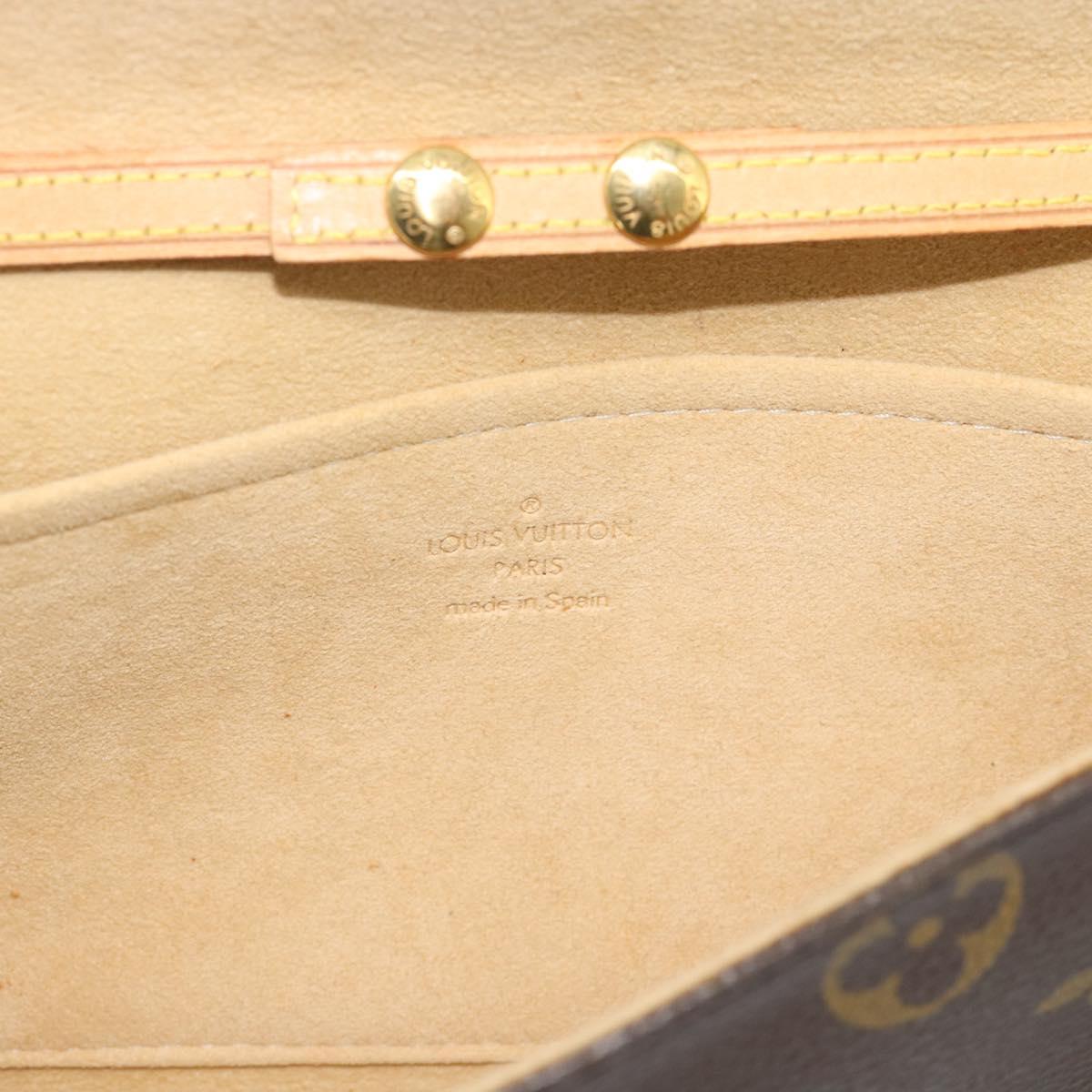 LOUIS VUITTON Monogram Pochette Twin GM Shoulder Bag M51852 LV Auth hk3915