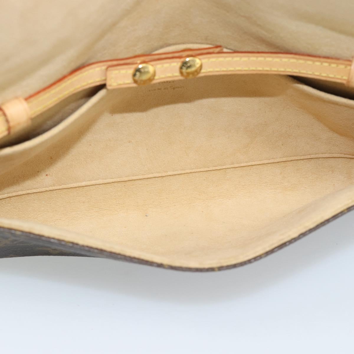 LOUIS VUITTON Monogram Pochette Twin GM Shoulder Bag M51852 LV Auth hk3915