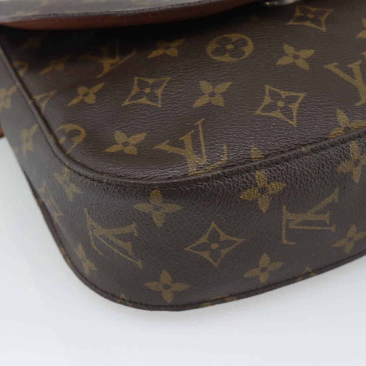 LOUIS VUITTON Monogram Saint Cloud GM Shoulder Bag M51242 LV Auth hk3916