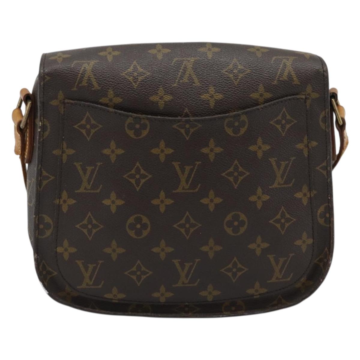 LOUIS VUITTON Monogram Saint Cloud GM Shoulder Bag M51242 LV Auth hk3916