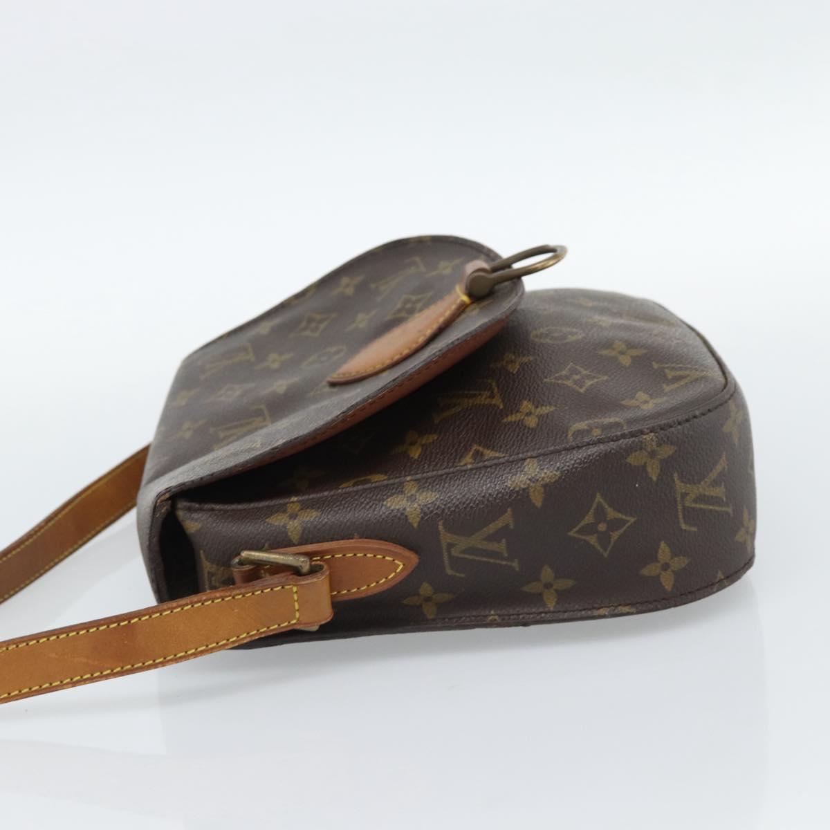 LOUIS VUITTON Monogram Saint Cloud GM Shoulder Bag M51242 LV Auth hk3916