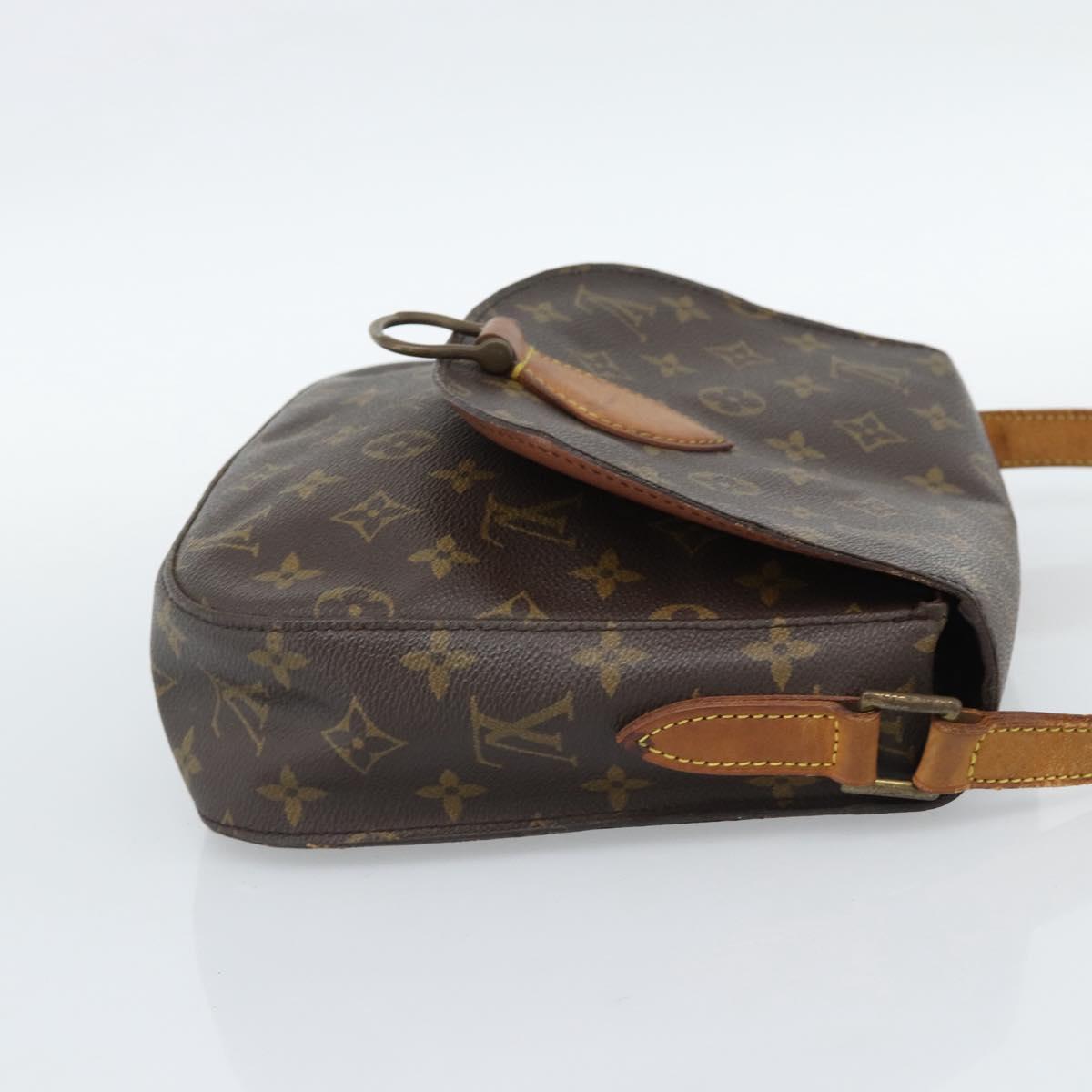 LOUIS VUITTON Monogram Saint Cloud GM Shoulder Bag M51242 LV Auth hk3916