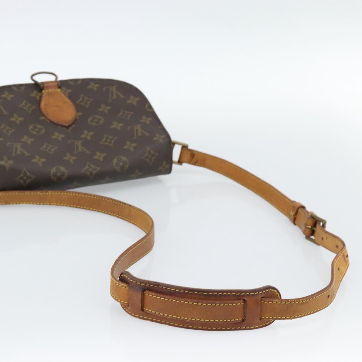 LOUIS VUITTON Monogram Saint Cloud GM Shoulder Bag M51242 LV Auth hk3916