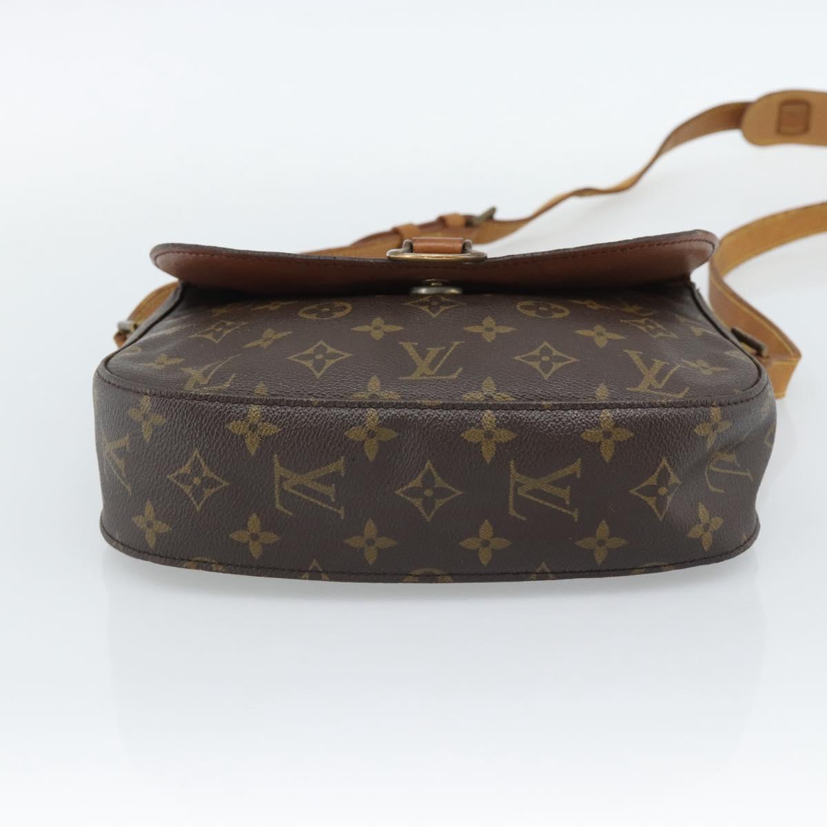 LOUIS VUITTON Monogram Saint Cloud GM Shoulder Bag M51242 LV Auth hk3916
