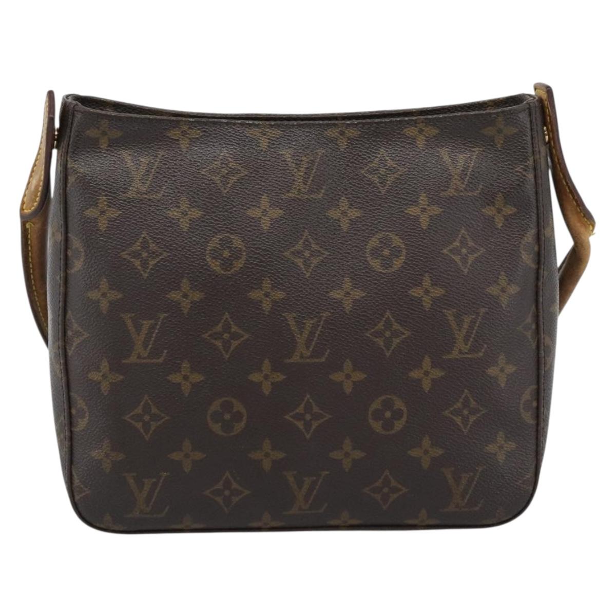 LOUIS VUITTON Monogram Looping MM Shoulder Bag M51146 LV Auth hk3918