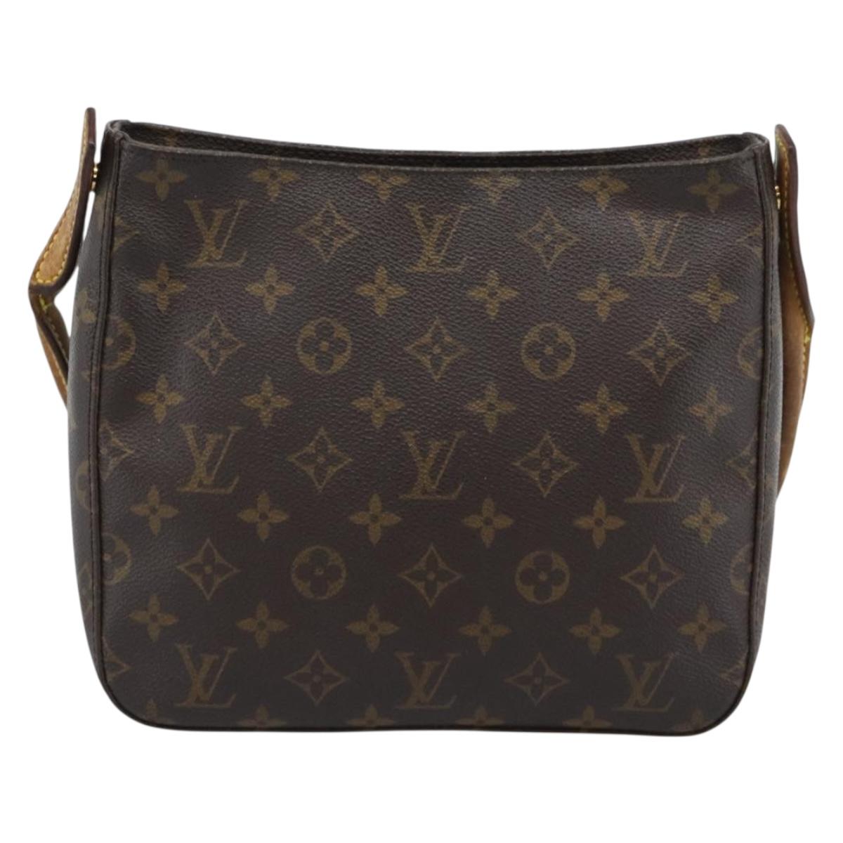 LOUIS VUITTON Monogram Looping MM Shoulder Bag M51146 LV Auth hk3918