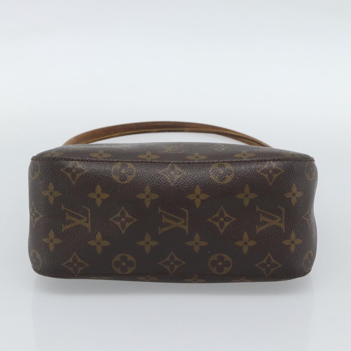 LOUIS VUITTON Monogram Looping MM Shoulder Bag M51146 LV Auth hk3918
