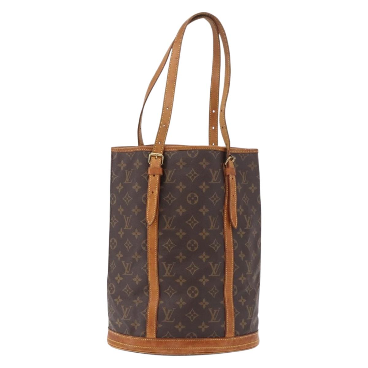 LOUIS VUITTON Monogram Bucket GM Shoulder Bag M42236 LV Auth hk3919