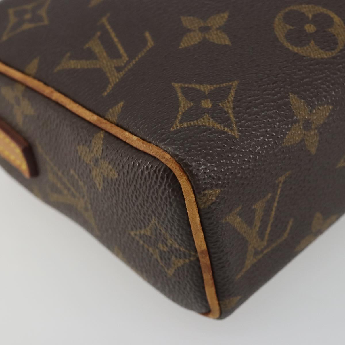 LOUIS VUITTON Monogram Recital Hand Bag M51900 LV Auth hk3938
