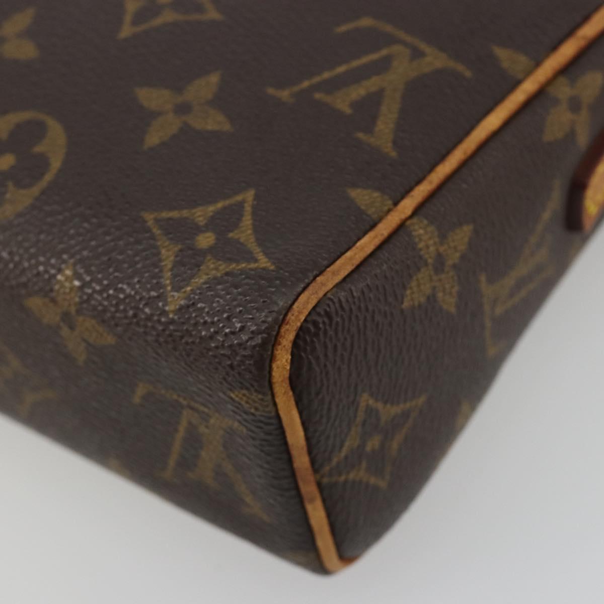 LOUIS VUITTON Monogram Recital Hand Bag M51900 LV Auth hk3938