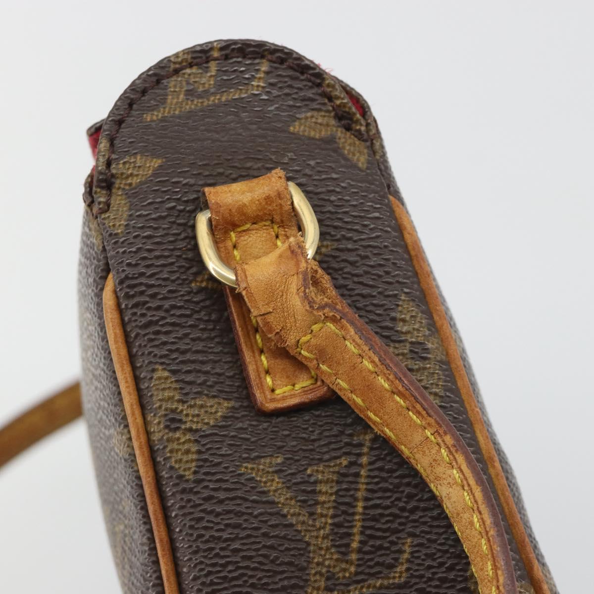 LOUIS VUITTON Monogram Recital Hand Bag M51900 LV Auth hk3938