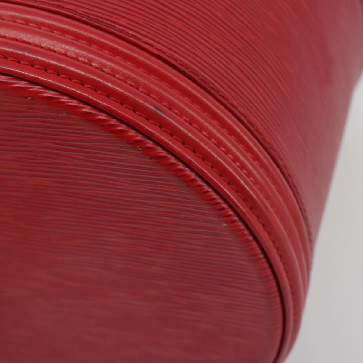 LOUIS VUITTON Epi Cannes Hand Bag Red M48037 LV Auth hk3944