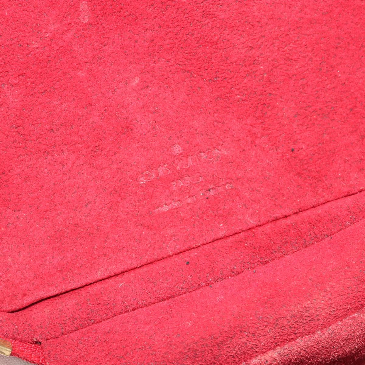 LOUIS VUITTON Epi Cannes Hand Bag Red M48037 LV Auth hk3944