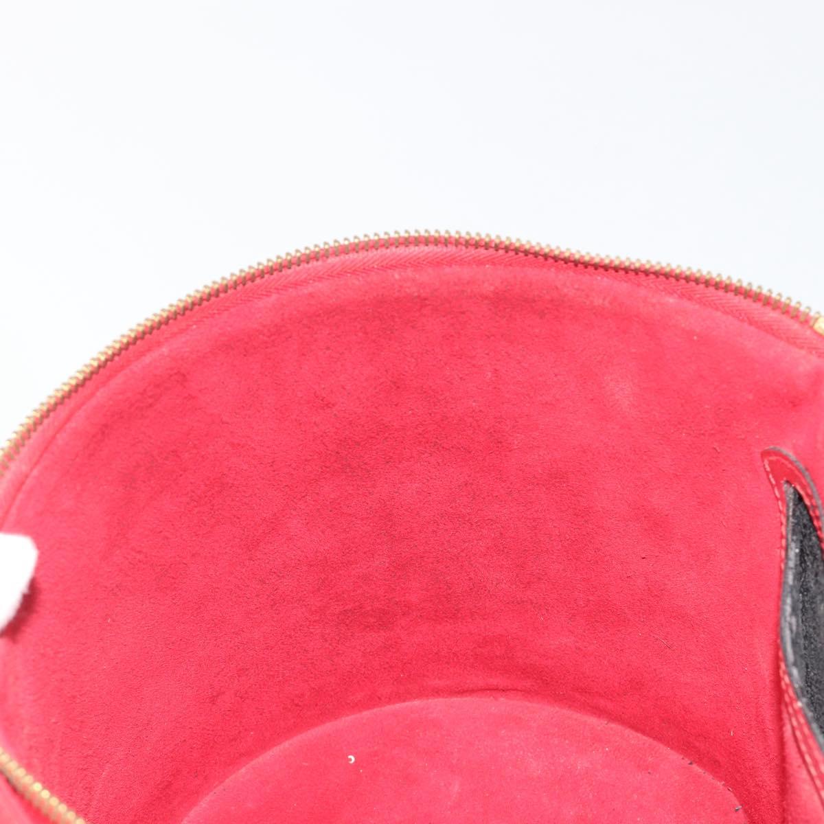 LOUIS VUITTON Epi Cannes Hand Bag Red M48037 LV Auth hk3944