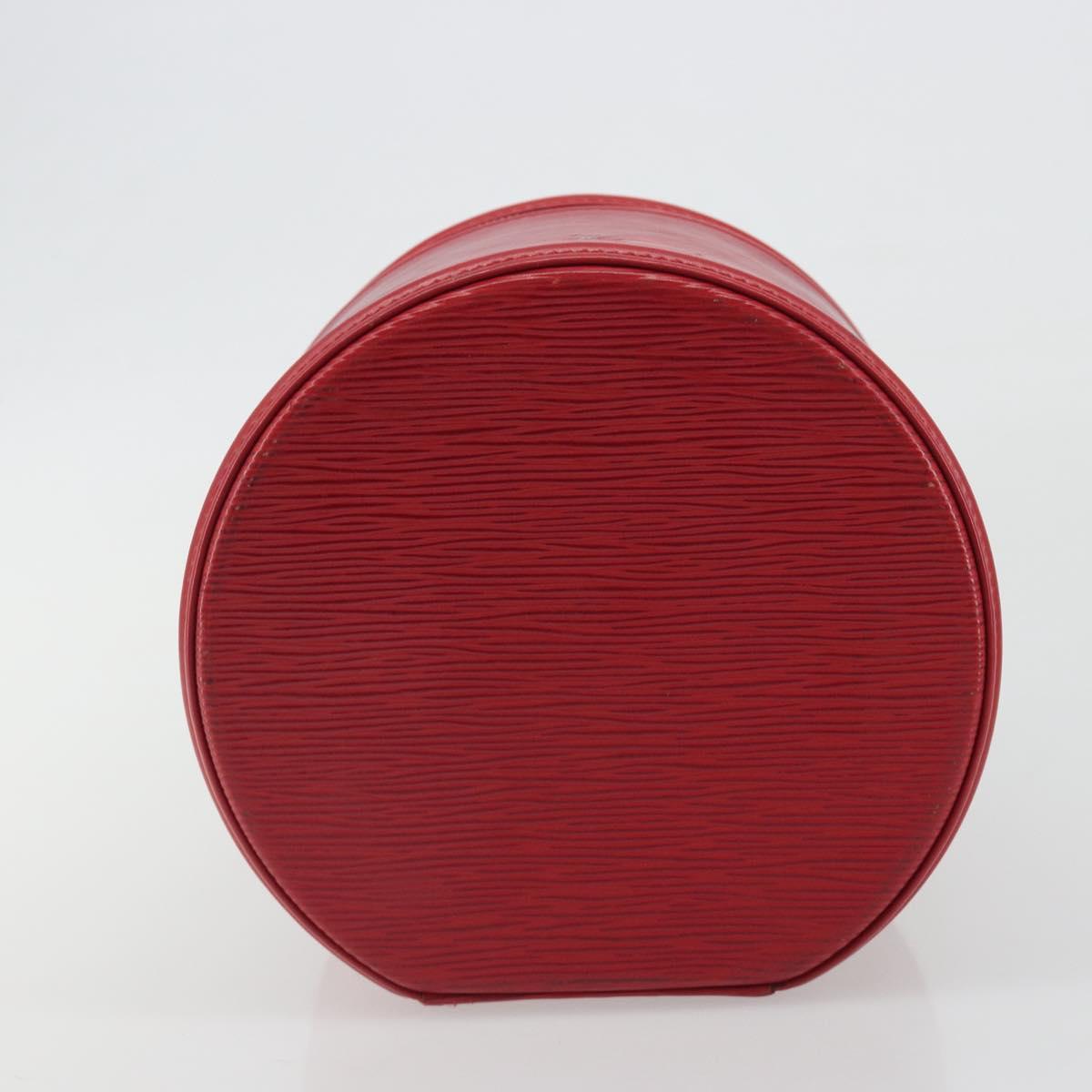 LOUIS VUITTON Epi Cannes Hand Bag Red M48037 LV Auth hk3944
