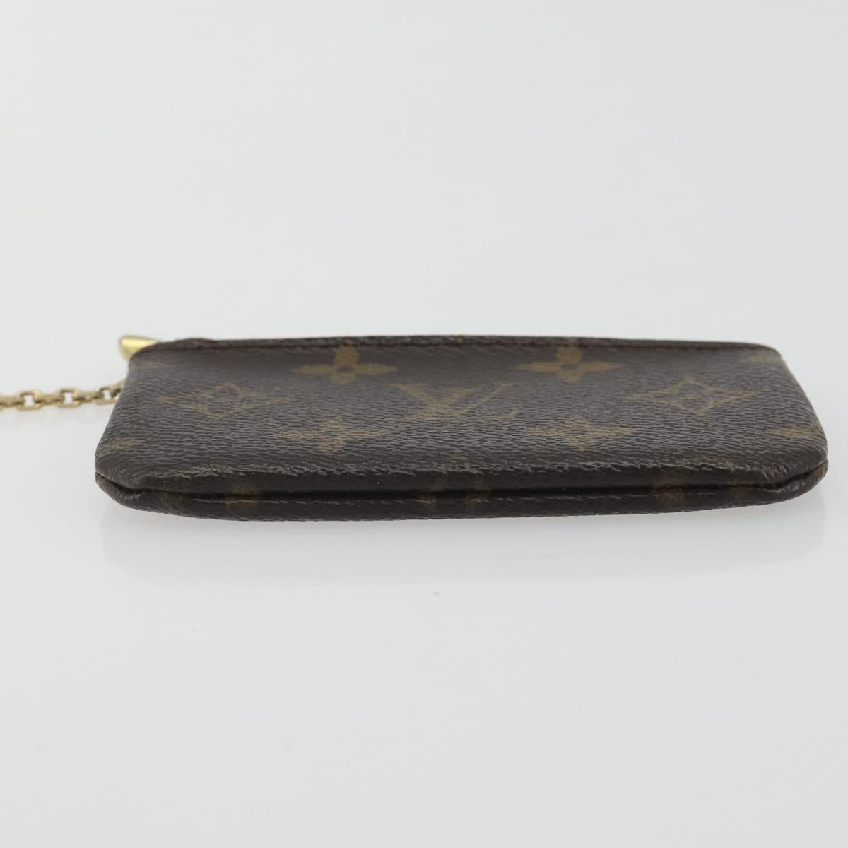 LOUIS VUITTON Monogram Pochette Cles Coin Purse M62650 LV Auth hk3946