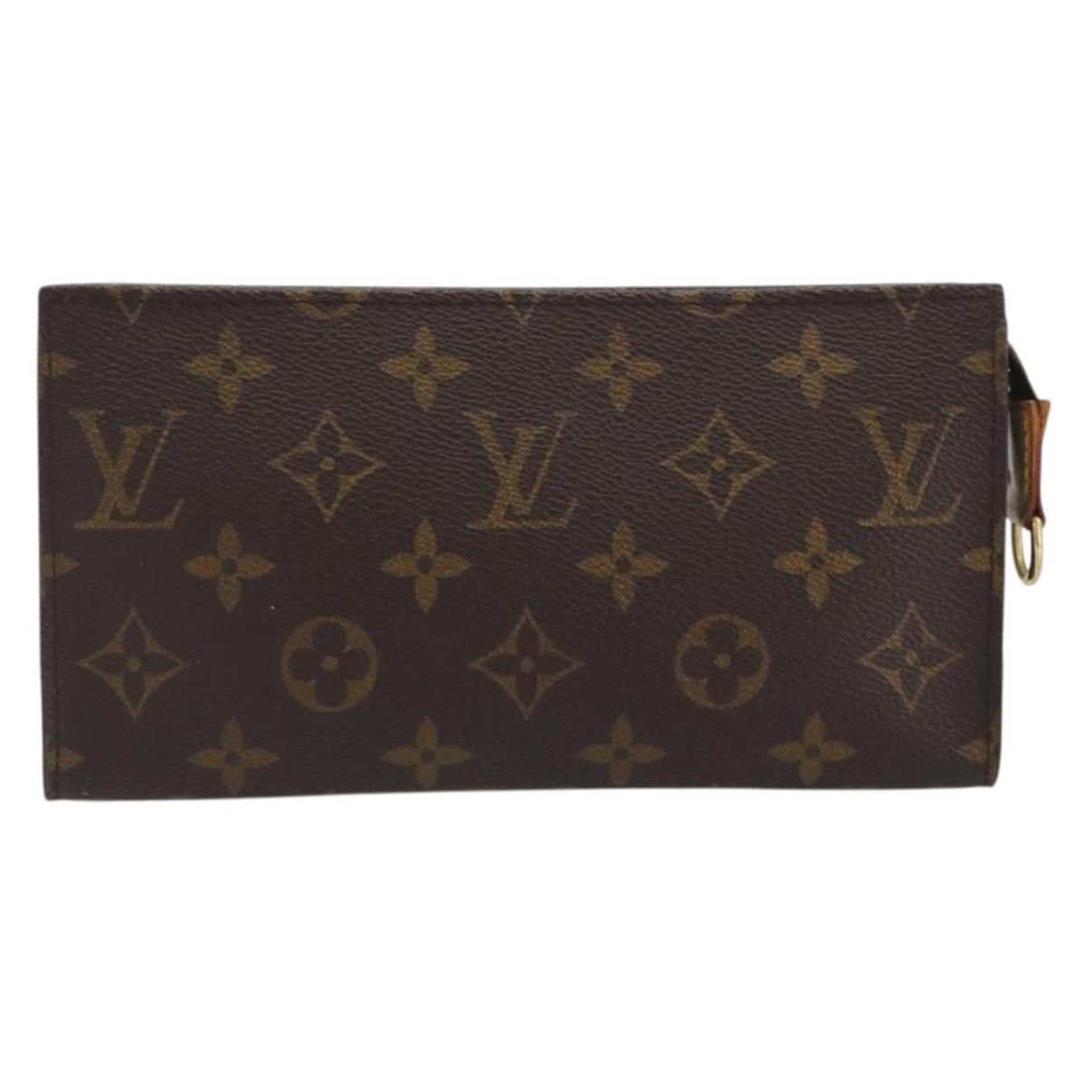 LOUIS VUITTON Monogram Bucket GM Accessory Pouch LV Auth hk3951