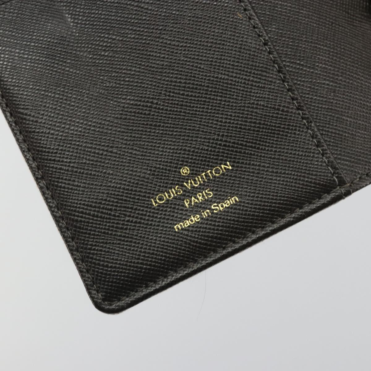 LOUIS VUITTON Monogram Mini Agenda PM Day Planner Cover Khaki R20911 Auth hk3953