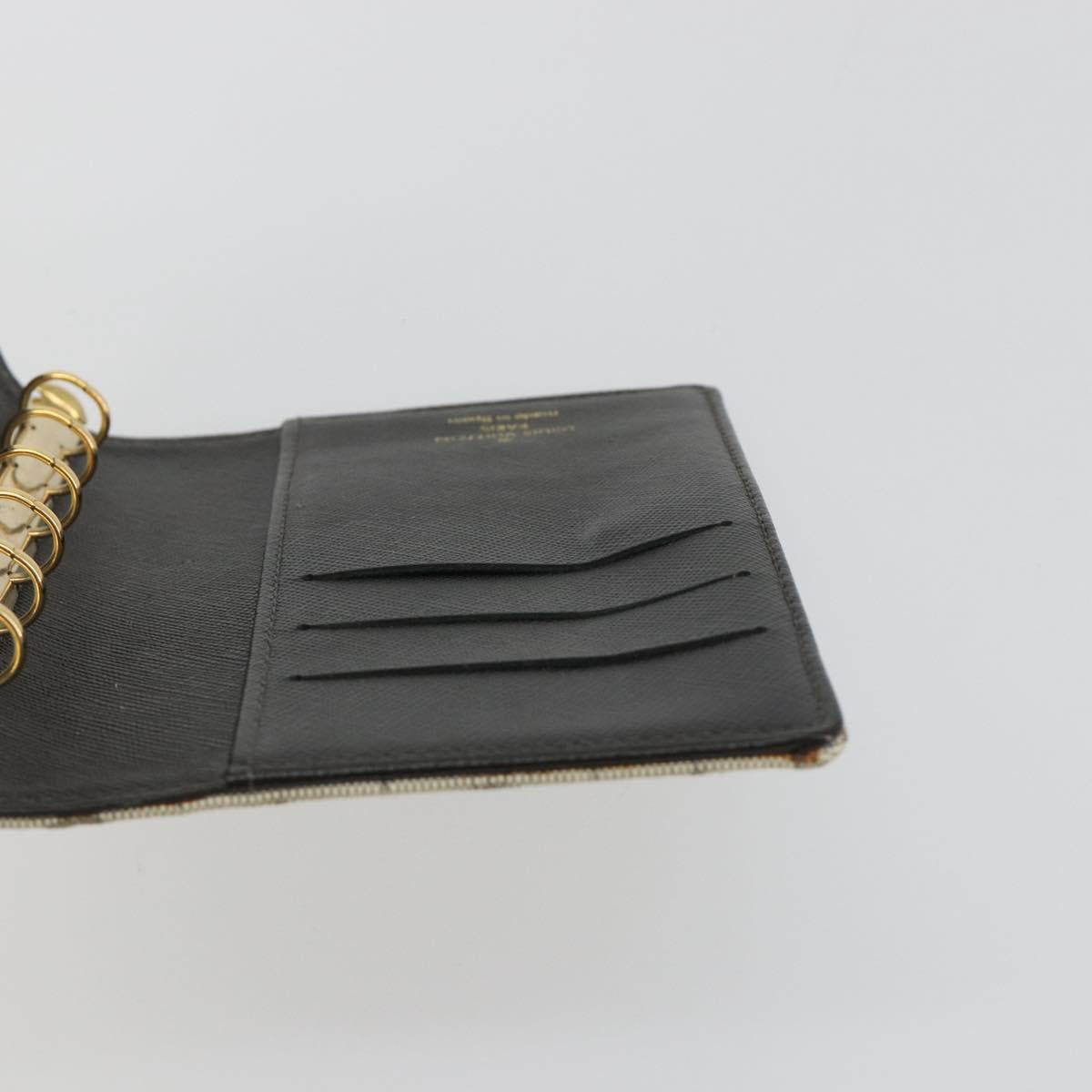 LOUIS VUITTON Monogram Mini Agenda PM Day Planner Cover Khaki R20911 Auth hk3953