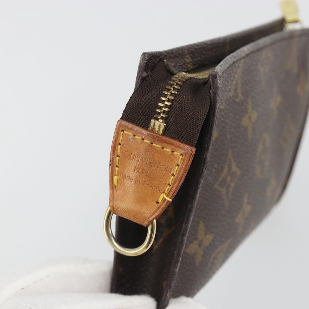 LOUIS VUITTON Monogram Bucket PM Accessory Pouch LV Auth hk3954