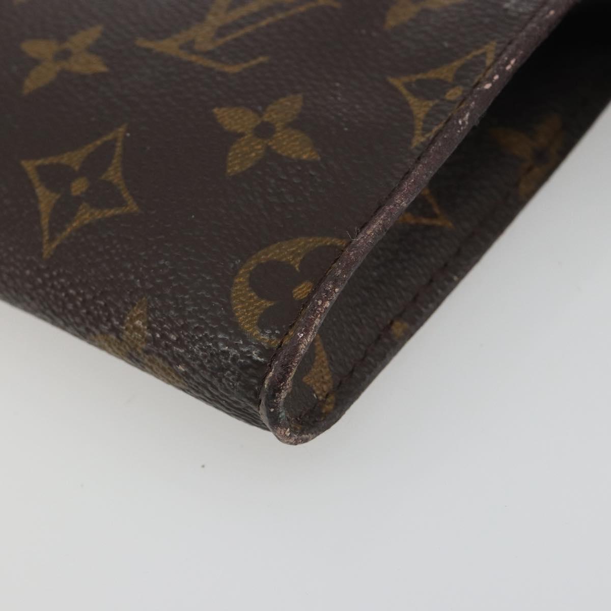 LOUIS VUITTON Monogram Bucket PM Accessory Pouch LV Auth hk3954