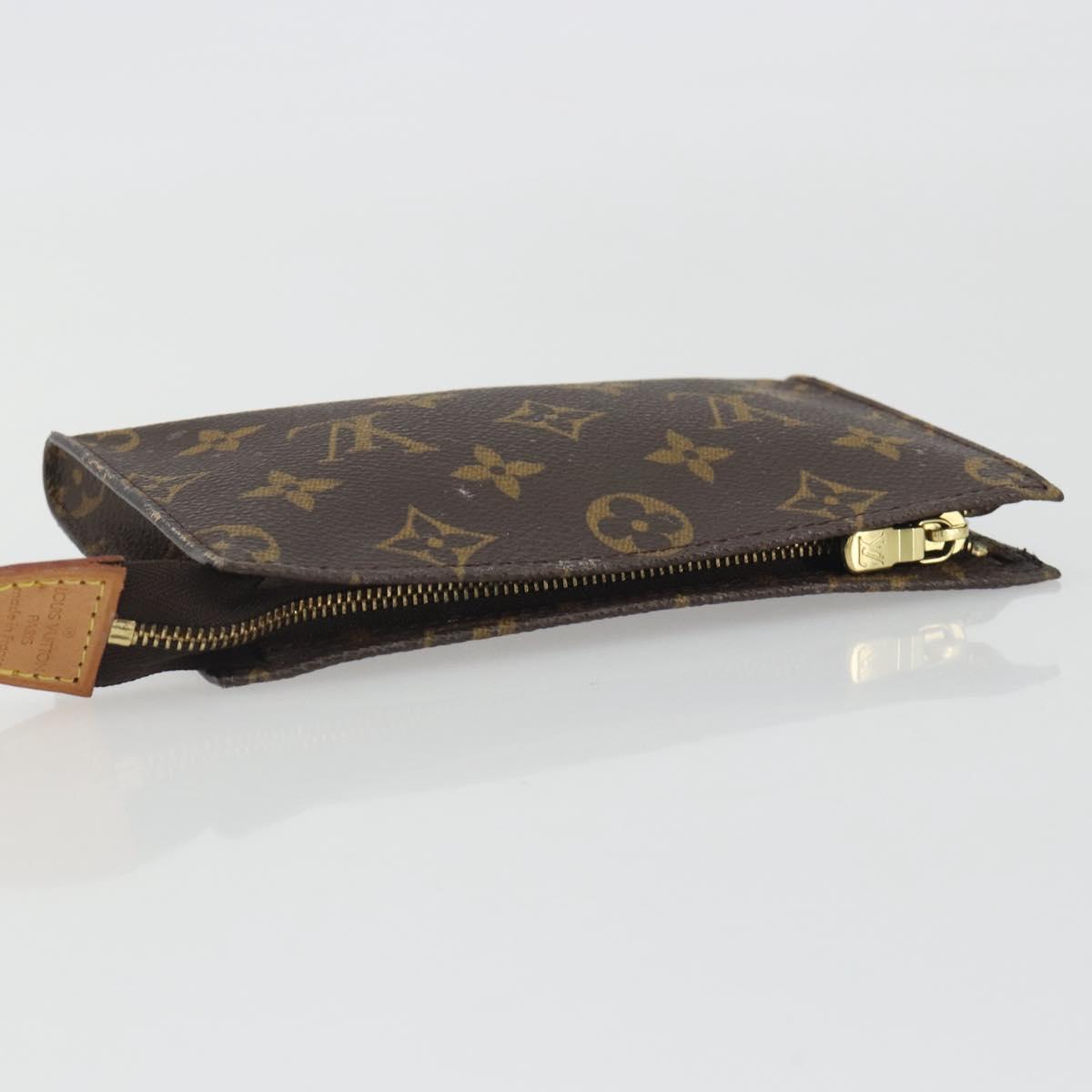 LOUIS VUITTON Monogram Bucket PM Accessory Pouch LV Auth hk3955