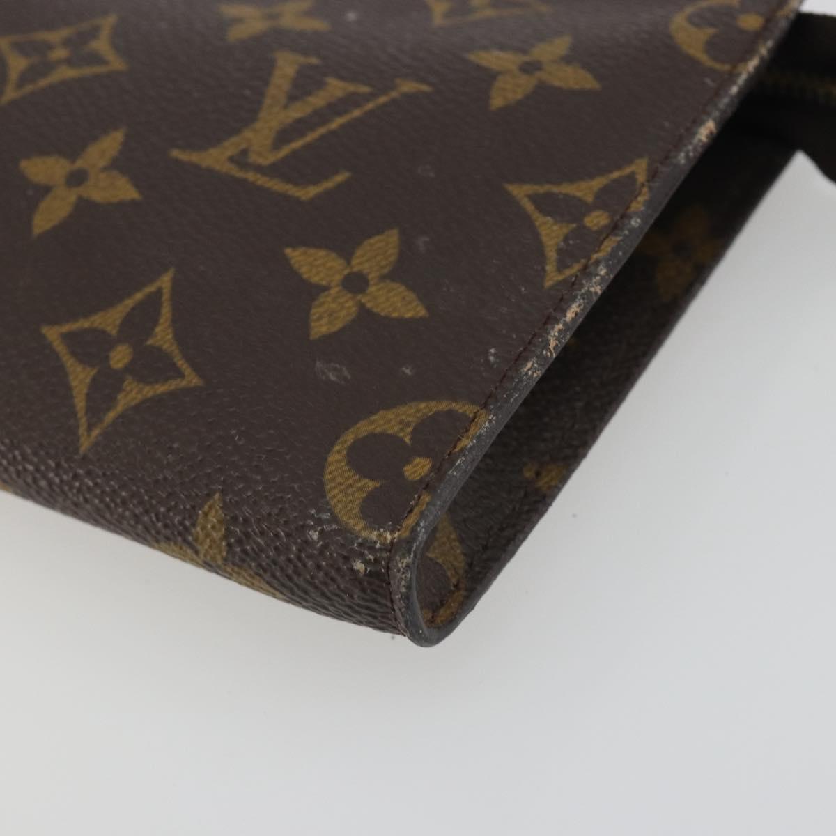LOUIS VUITTON Monogram Bucket PM Accessory Pouch LV Auth hk3955