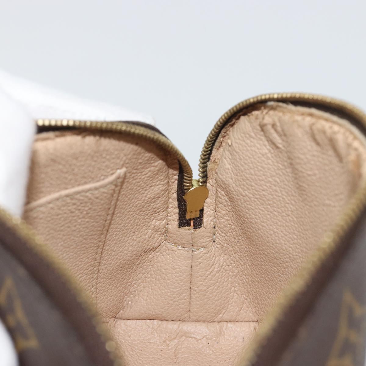 LOUIS VUITTON Monogram Pochette Cosmetic PM Pouch M43998 LV Auth hk3957