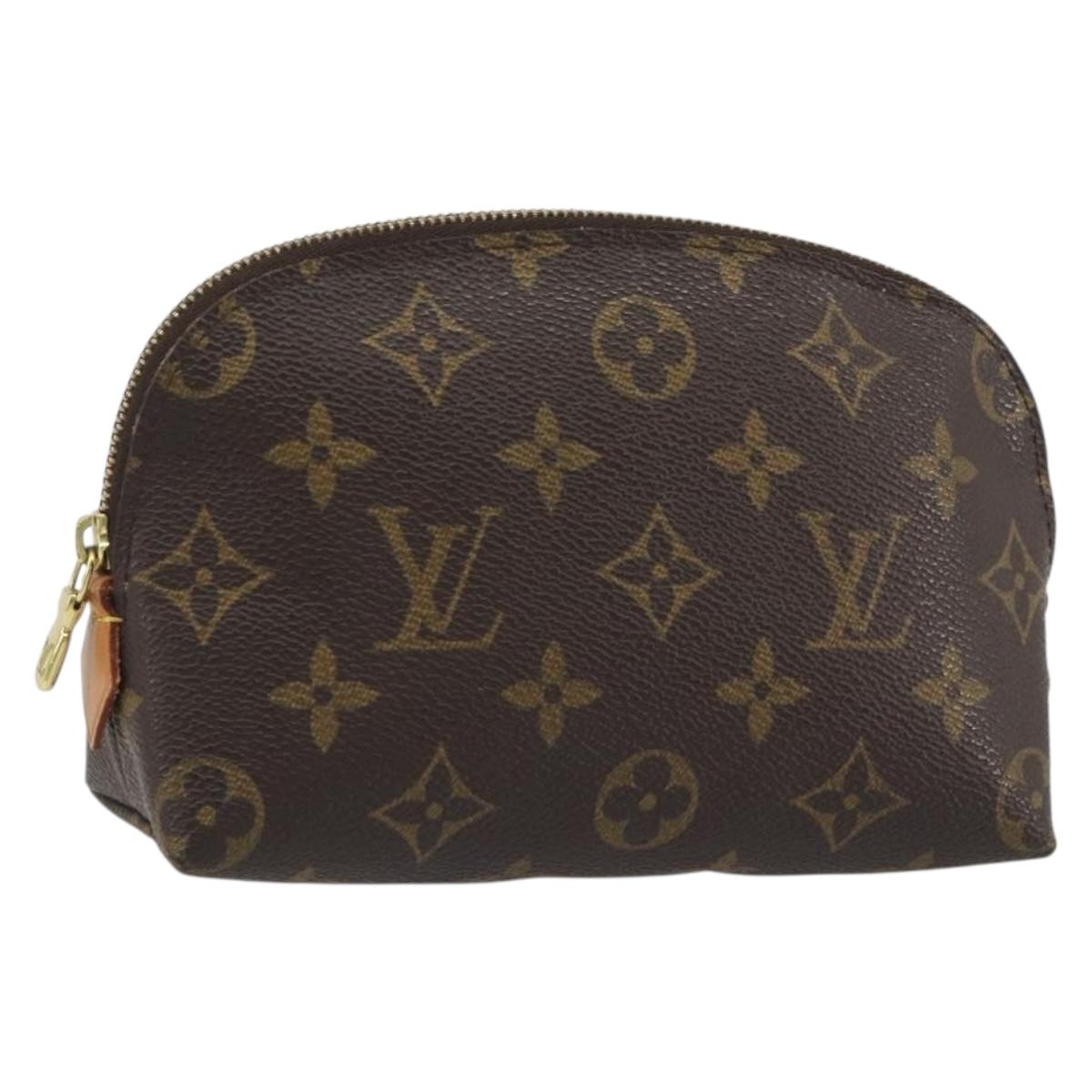 LOUIS VUITTON Monogram Pochette Cosmetic PM Pouch M43998 LV Auth hk3957