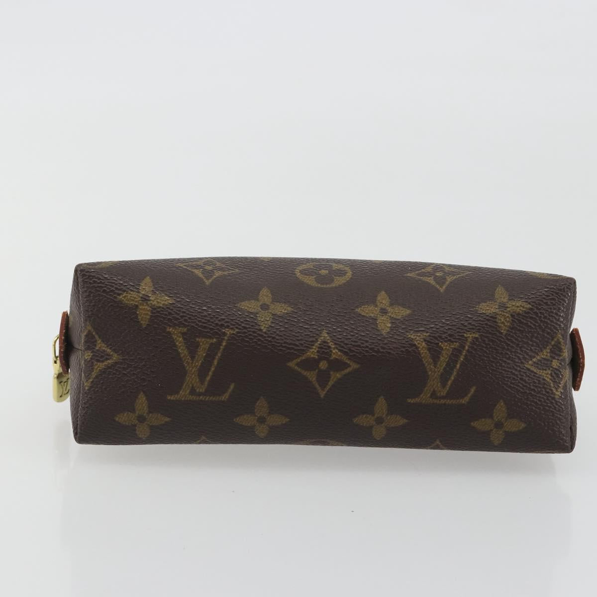 LOUIS VUITTON Monogram Pochette Cosmetic PM Pouch M43998 LV Auth hk3957