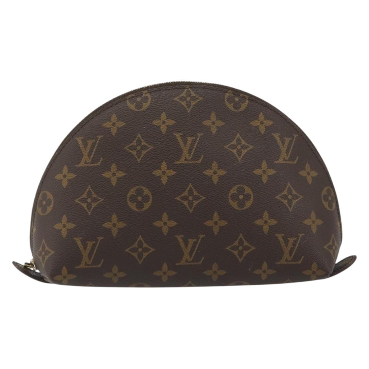 LOUIS VUITTON Monogram Pochette Cosmetic GM Cosmetic Pouch M47353 LV Auth hk3959