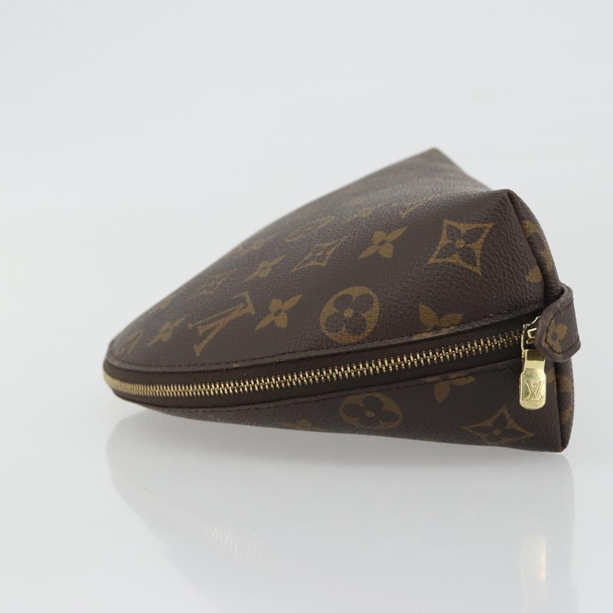 LOUIS VUITTON Monogram Pochette Cosmetic GM Cosmetic Pouch M47353 LV Auth hk3959