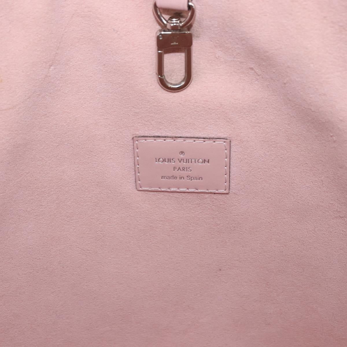 LOUIS VUITTON Epi Neverfull MM Tote Bag Rose Claire M41091 LV Auth hk3962A