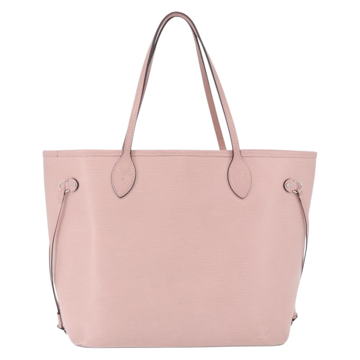 LOUIS VUITTON Epi Neverfull MM Tote Bag Rose Claire M41091 LV Auth hk3962A