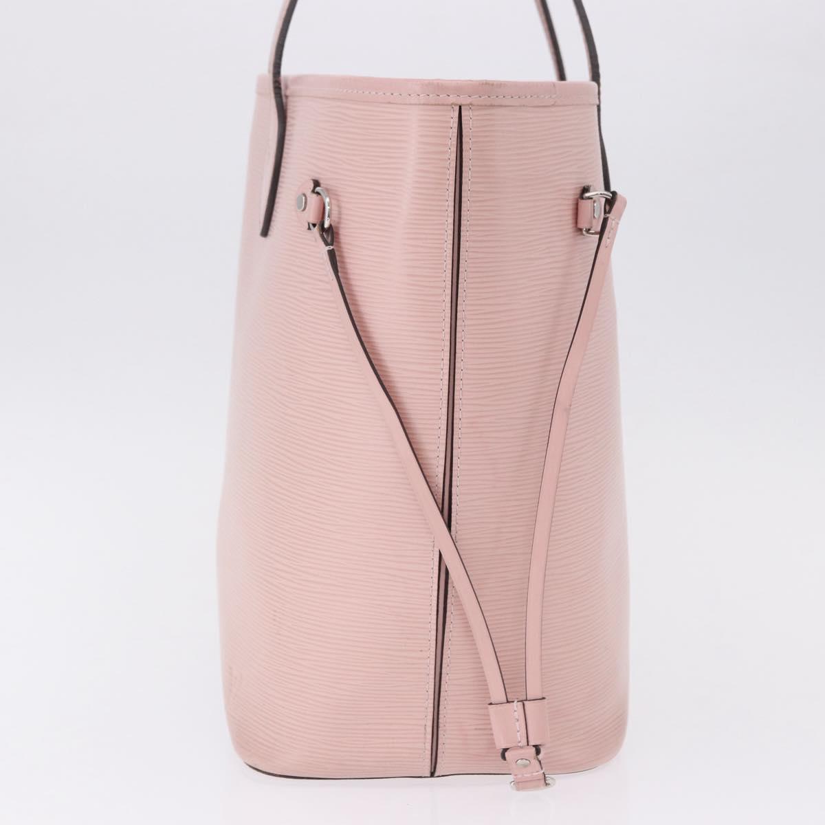 LOUIS VUITTON Epi Neverfull MM Tote Bag Rose Claire M41091 LV Auth hk3962A