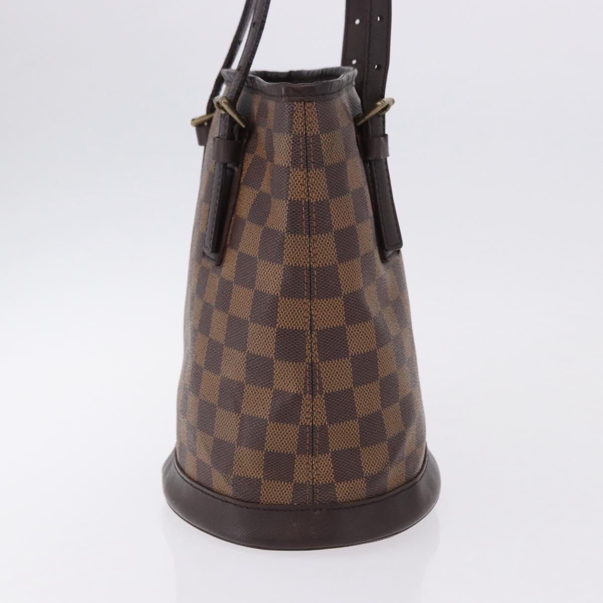 LOUIS VUITTON Damier Ebene Marais Shoulder Bag N42240 LV Auth hk3963