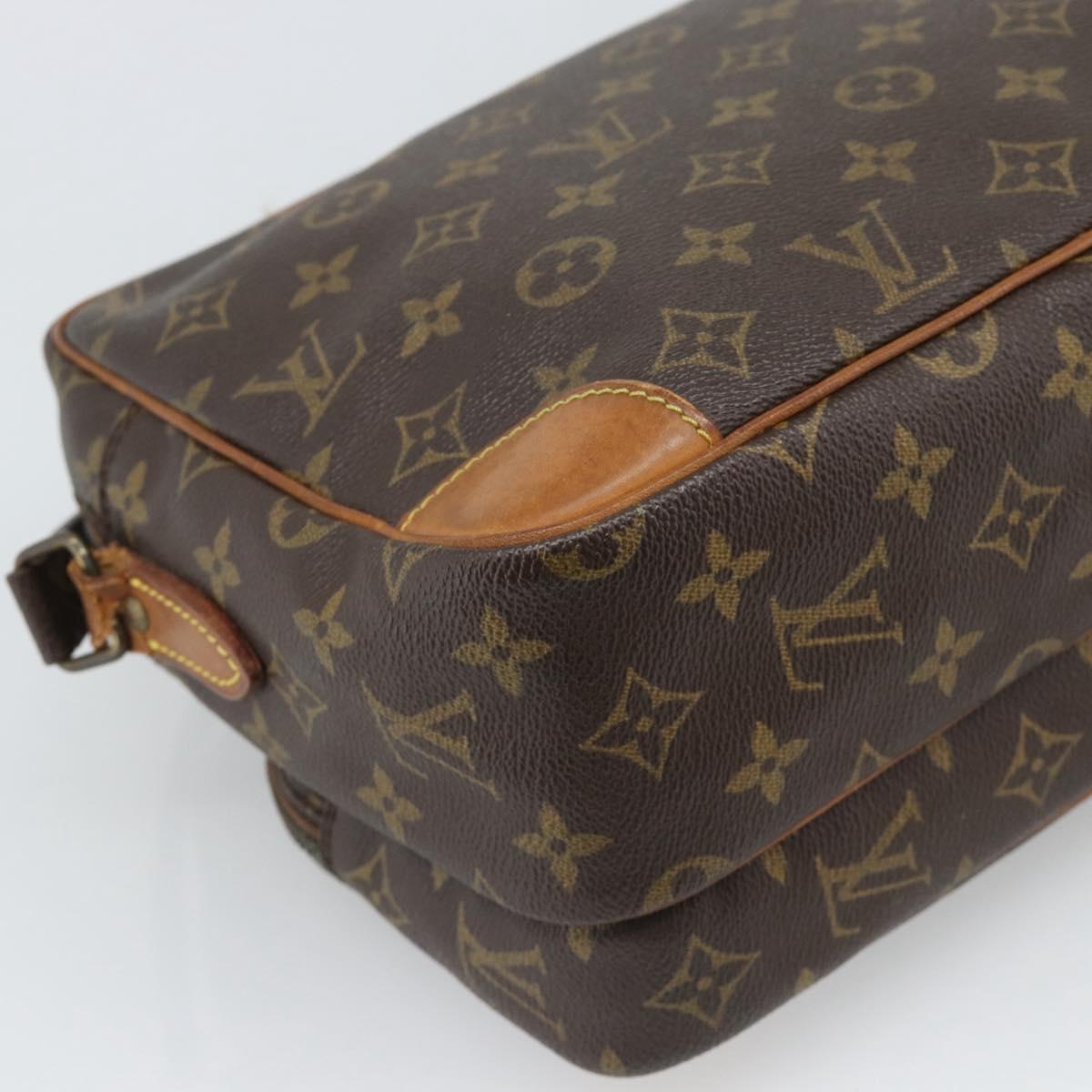 LOUIS VUITTON Monogram Nile Shoulder Bag M45244 LV Auth hk3964