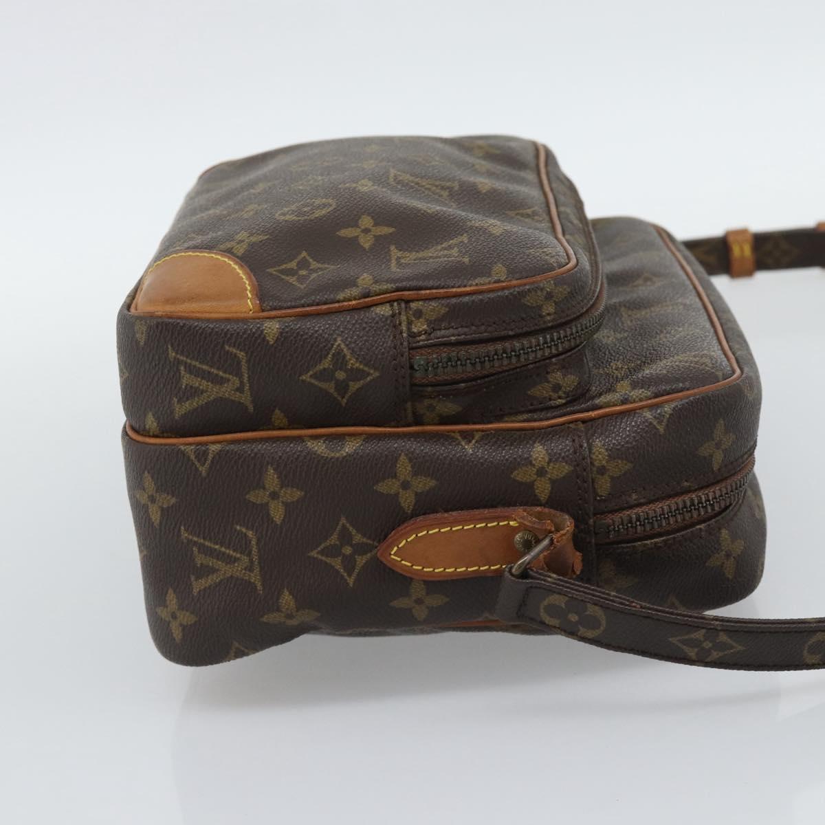 LOUIS VUITTON Monogram Nile Shoulder Bag M45244 LV Auth hk3964