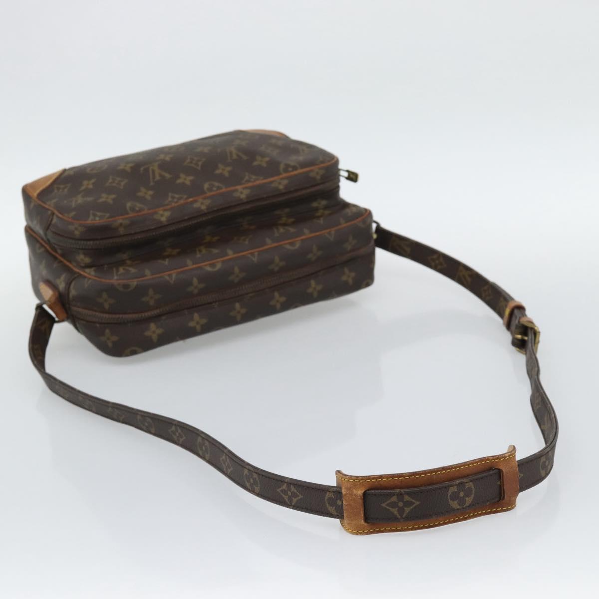 LOUIS VUITTON Monogram Nile Shoulder Bag M45244 LV Auth hk3964