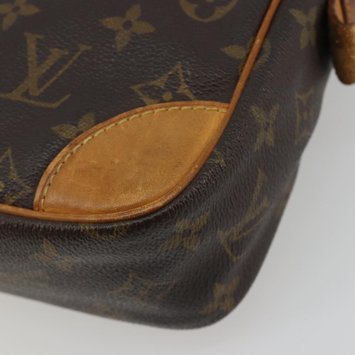 LOUIS VUITTON Monogram Compiegne 28 Clutch Bag M51845 LV Auth hk3965