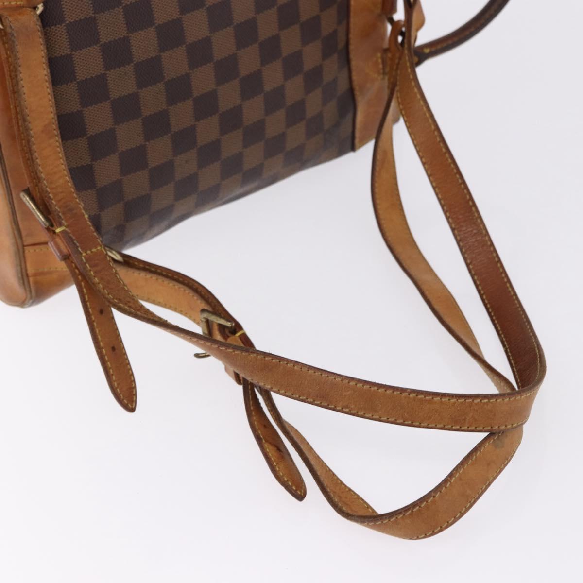 LOUIS VUITTON Damier Ebene Arlucan Backpack N99038 LV Auth hk3967
