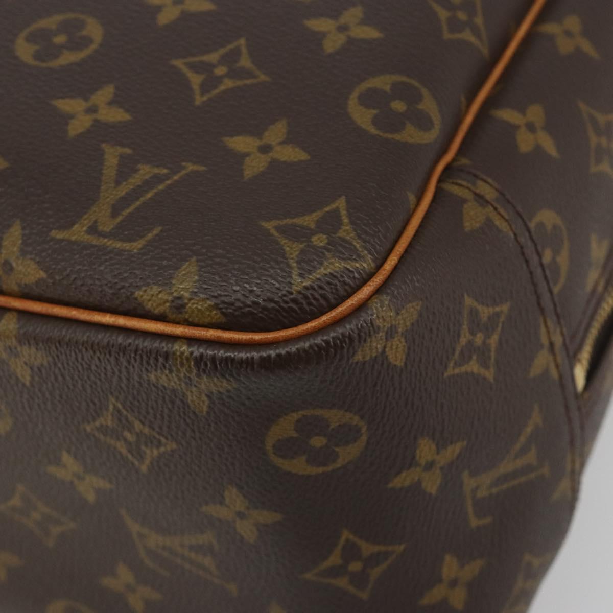 LOUIS VUITTON Monogram Deauville Hand Bag M47270 LV Auth hk3971