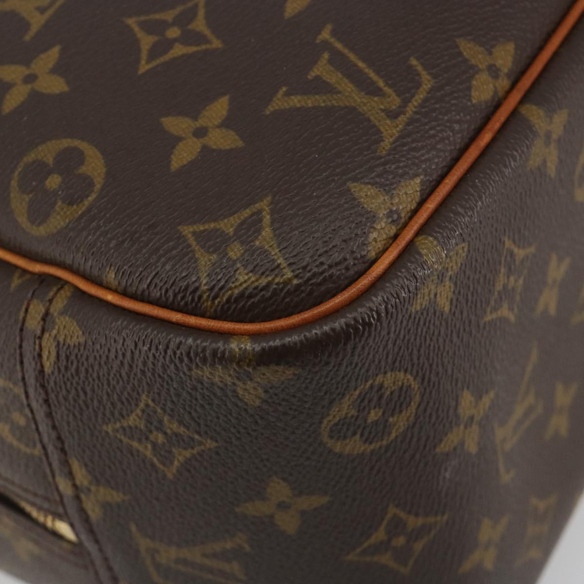 LOUIS VUITTON Monogram Deauville Hand Bag M47270 LV Auth hk3971