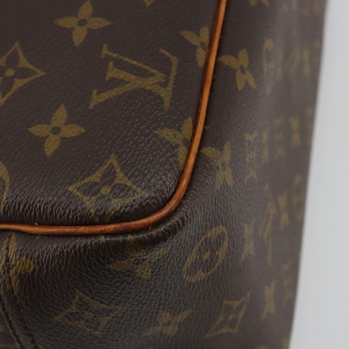 LOUIS VUITTON Monogram Deauville Hand Bag M47270 LV Auth hk3971