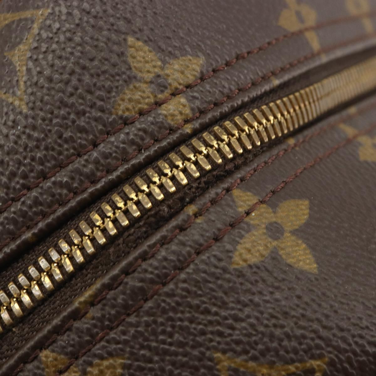 LOUIS VUITTON Monogram Deauville Hand Bag M47270 LV Auth hk3971