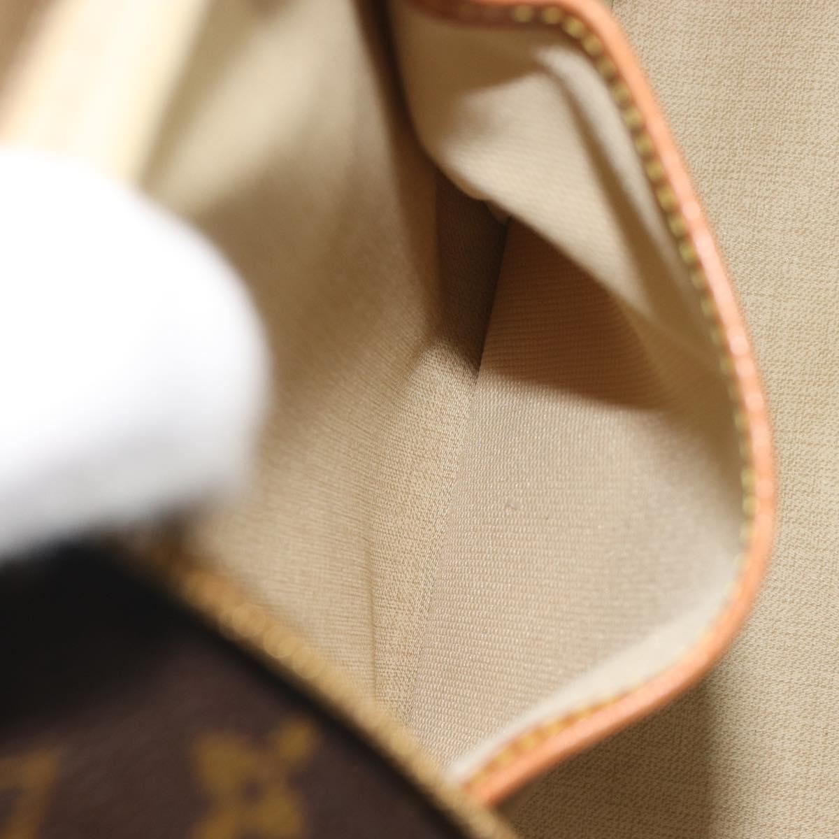LOUIS VUITTON Monogram Deauville Hand Bag M47270 LV Auth hk3971