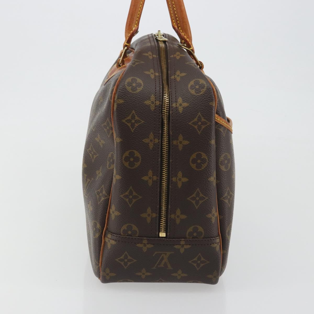 LOUIS VUITTON Monogram Deauville Hand Bag M47270 LV Auth hk3971