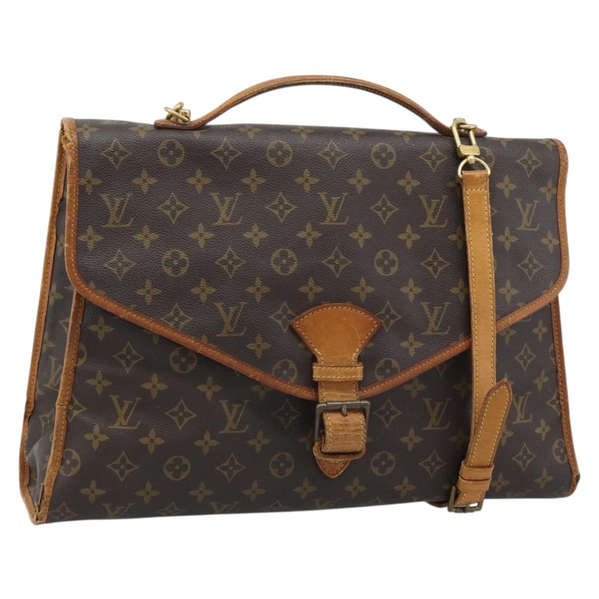 LOUIS VUITTON Monogram Beverly MM Shoulder Bag M40121 LV Auth hk3974