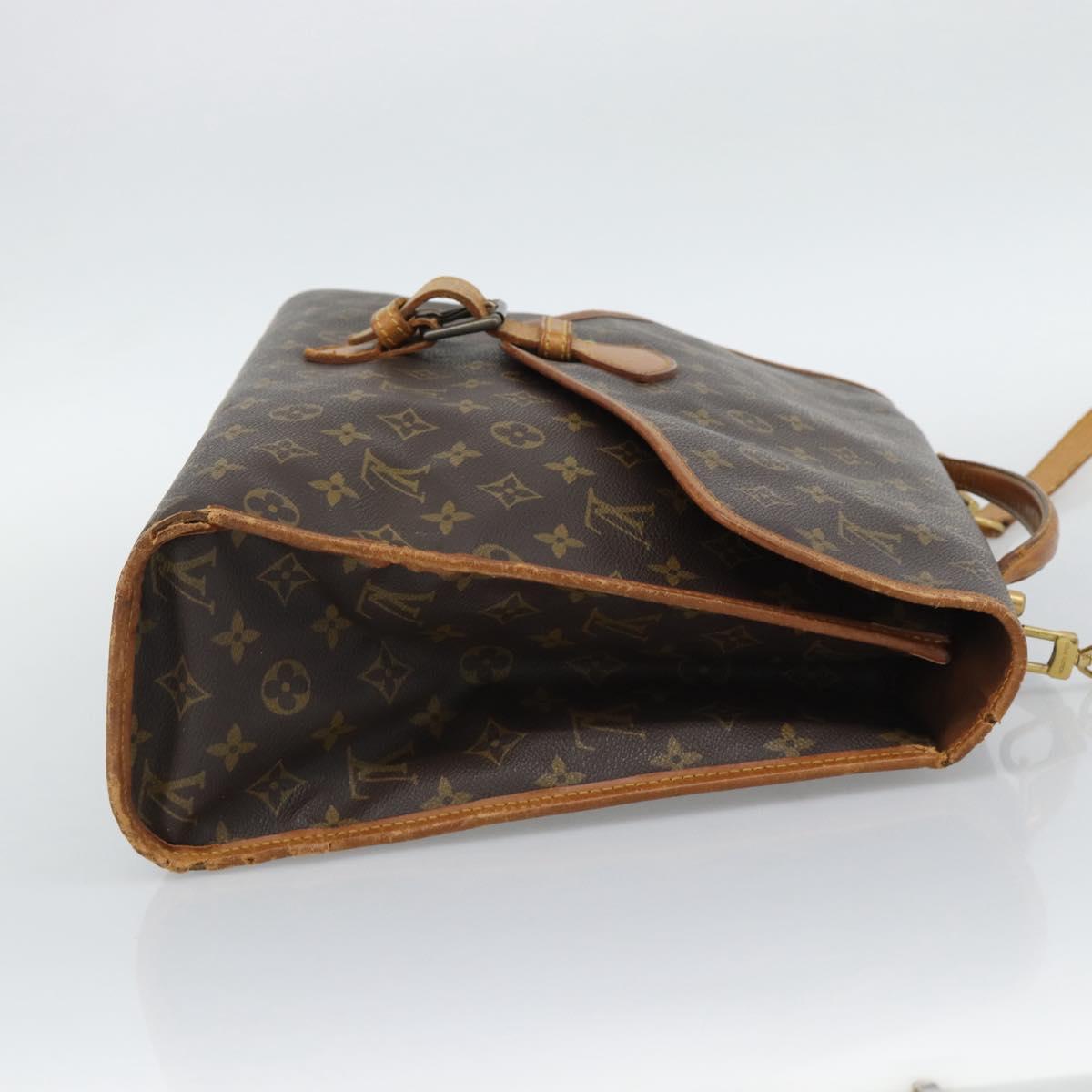 LOUIS VUITTON Monogram Beverly MM Shoulder Bag M40121 LV Auth hk3974