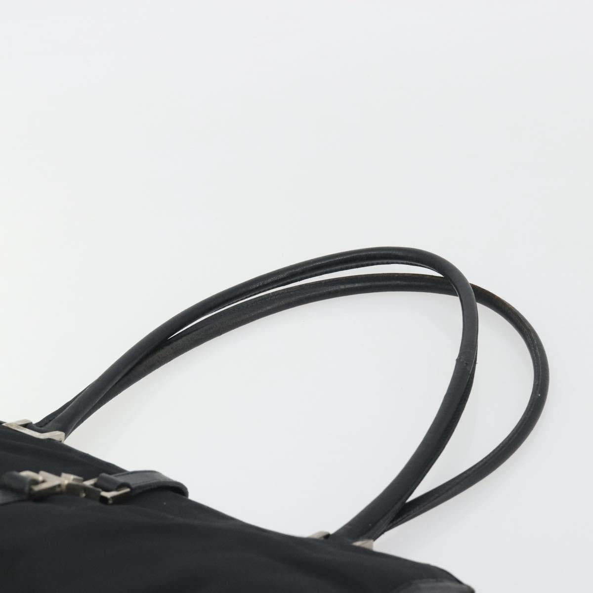 GUCCI Jackie Tote Bag Black Silver 002 1073 Auth hk3988